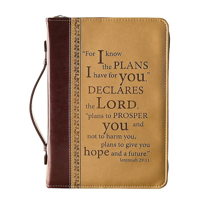 I Know The Plans Bible Cover (Extra Large)