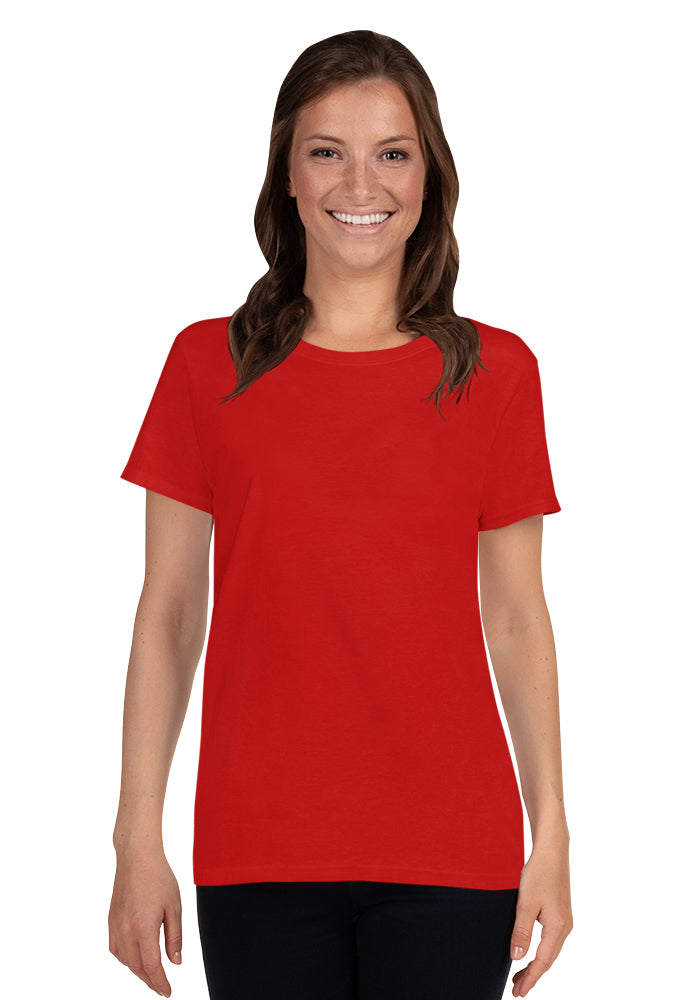 5000L Ladies Heavy Cotton Short Sleeve T-Shirt - Redemption Store