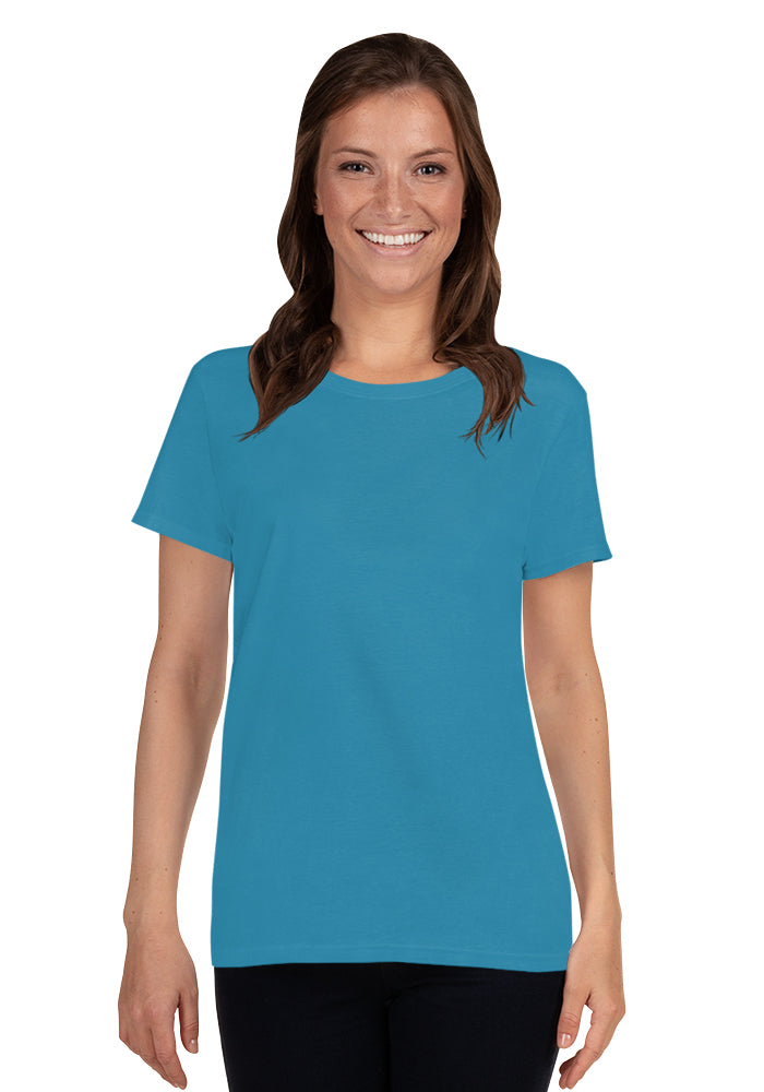 5000L Ladies Heavy Cotton Short Sleeve T-Shirt - Redemption Store