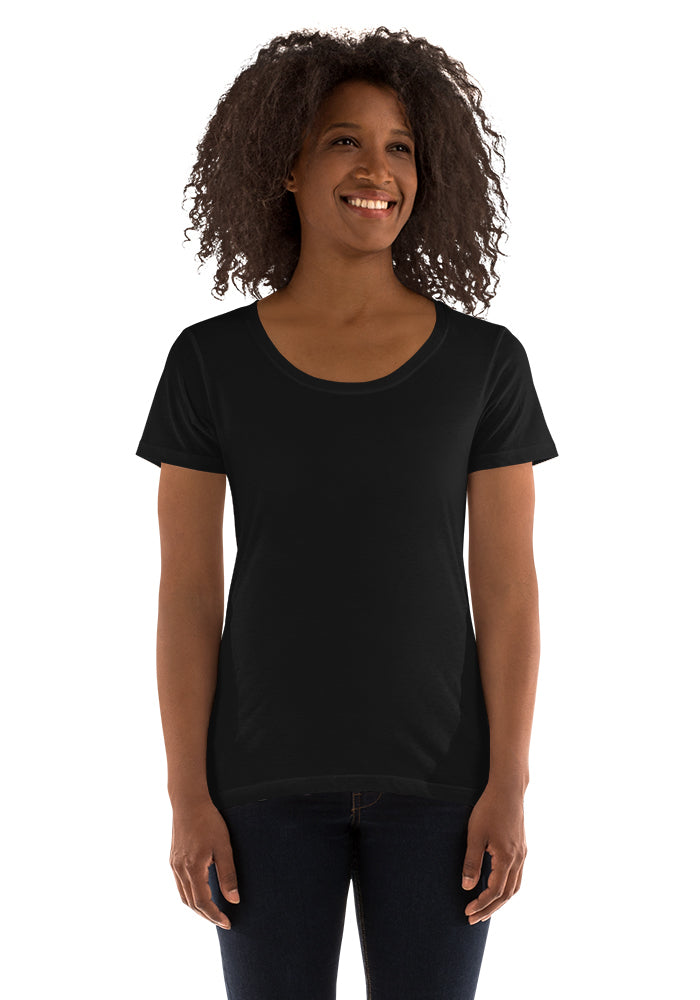 391 Ladies Sheer Scoopneck T-Shirt - Redemption Store