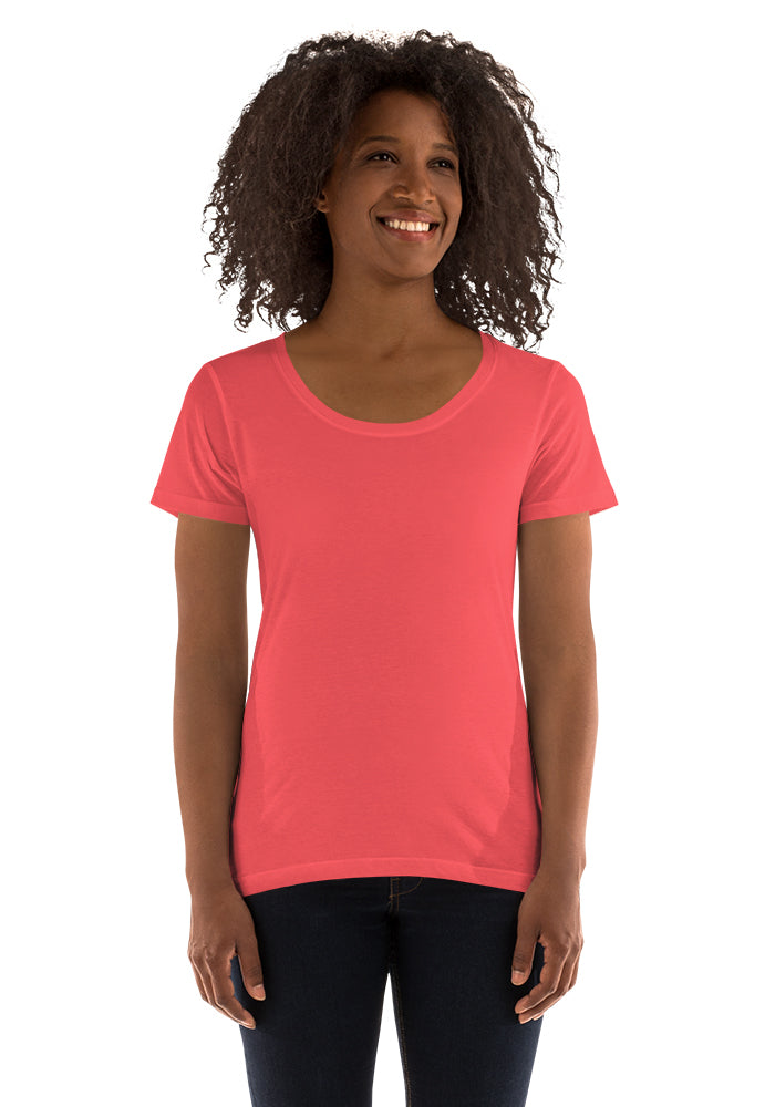 391 Ladies Sheer Scoopneck T-Shirt - Redemption Store