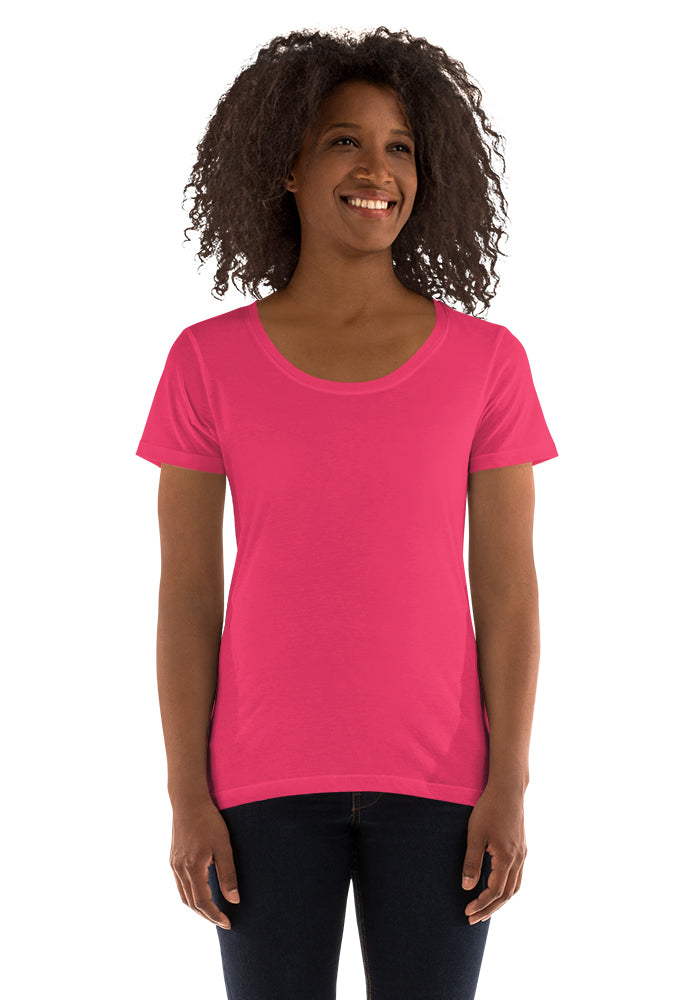 391 Ladies Sheer Scoopneck T-Shirt - Redemption Store