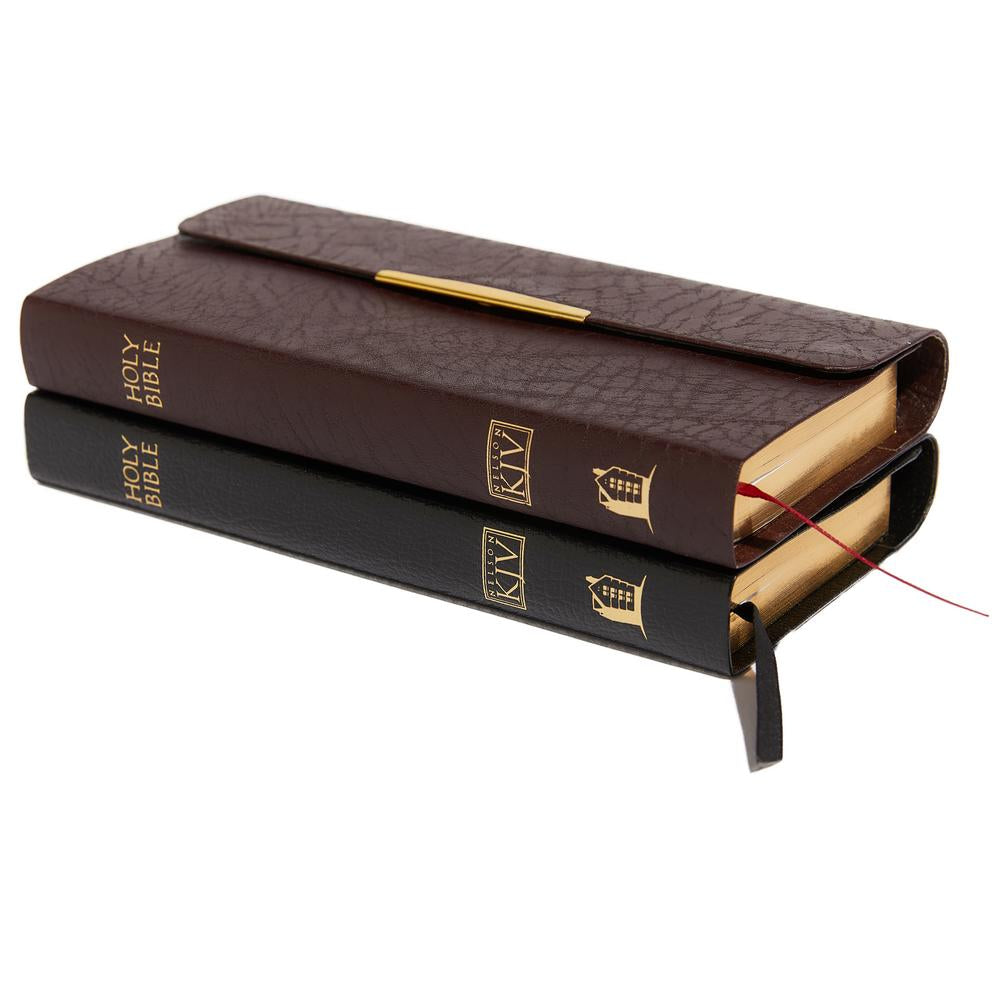 NKJV Checkbook Bible - Burgundy - Image 6