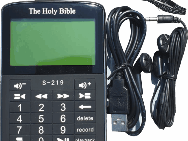 RCCG BIBLE MP3 PLAYER-AUDIO & TEXT - Redemption Store