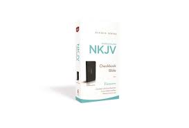 NKJV Checkbook Bible - Burgundy - Image 7