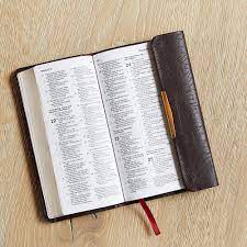 KJV Checkbook Bible - Black - Image 4