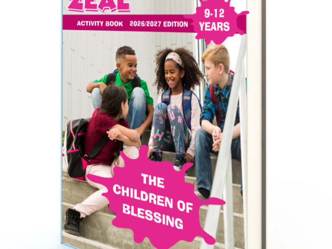 Junior Zeal 9-12 Years - Activity Book 2026-2027 - PRE-ORER