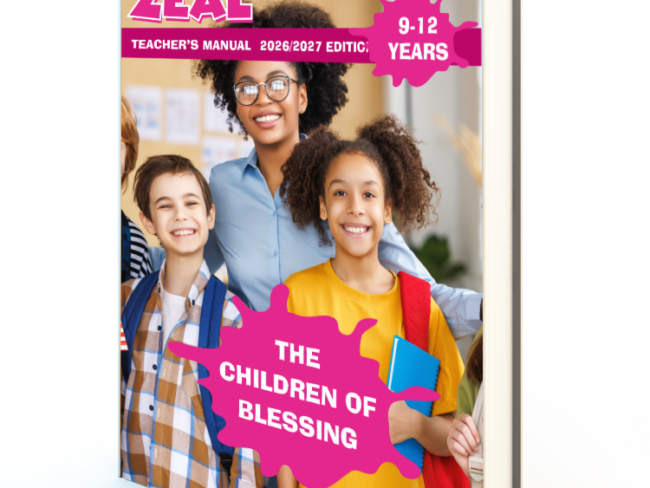 Junior Zeal 9-12 Years - Teacher's Manual 2026-2027 - PRE-ORDER